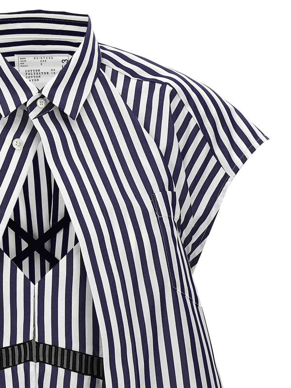 The Best Shops Sacai: Hemden - Hemd - Blau