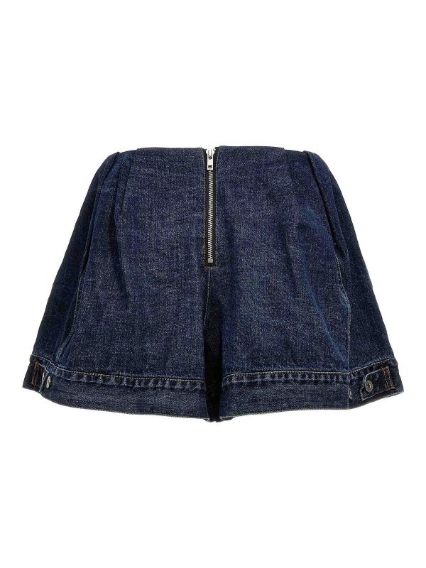 Sacai: トラウザーショーツ online - ショートパンツ - ブルー