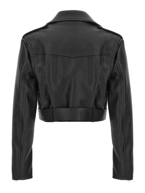 The Best Shops ADIDAS BY STELLA MCCARTNEY: Vestes en cuir - Blouson En Cuir - Noir