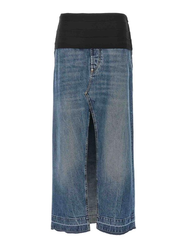 ADIDAS BY STELLA MCCARTNEY: Knee length skirts & Midi - Tuxedo Skirt