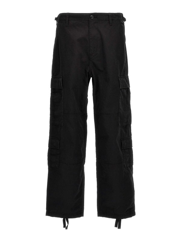 Stussy Ripstop Surplus Cargo Pants - Black - Men|116586PBLACK