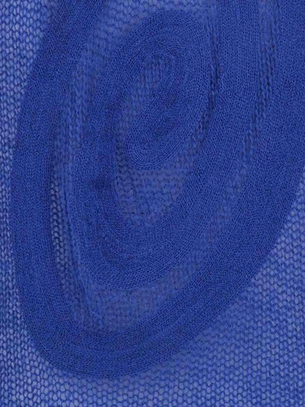 Pull Col Rond - Bleu shop online: STUSSY