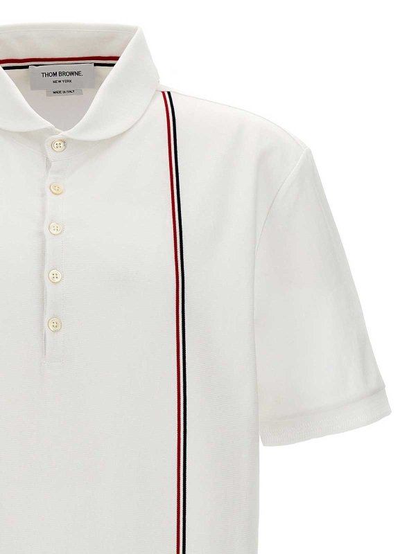 The Best Shops THOM BROWNE: Polos - Polo - Blanco