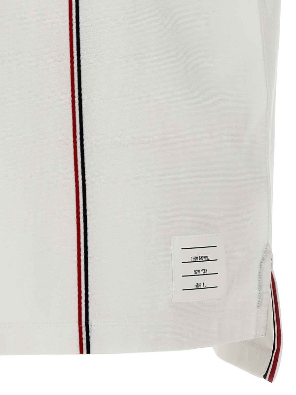 Polo - Blanco shop online: THOM BROWNE