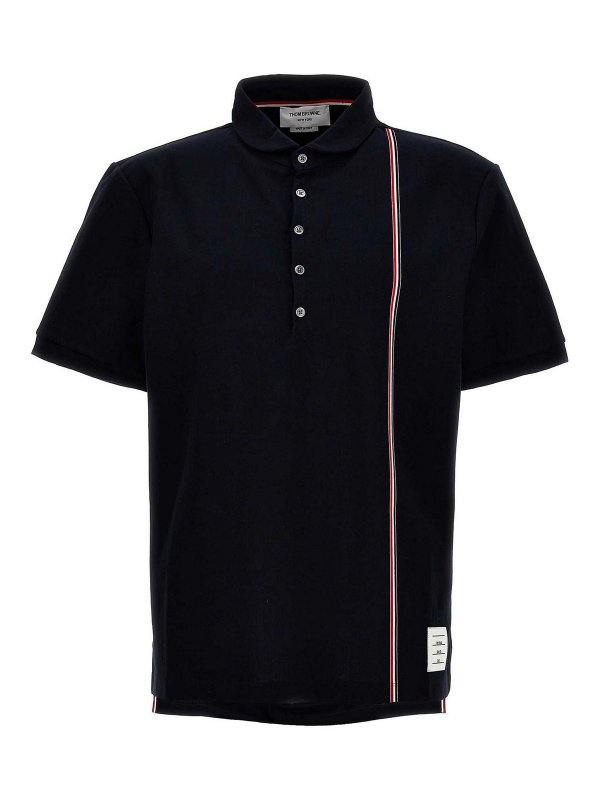 THOM BROWNE: ポロシャツ - ポロシャツ - ブルー