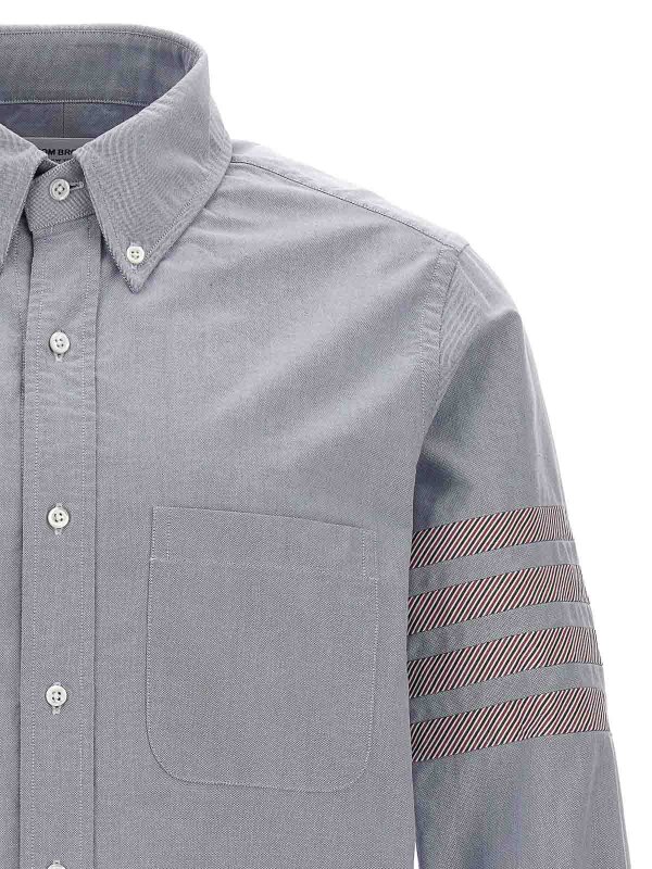 The Best Shops THOM BROWNE: shirts - Cotton shirt