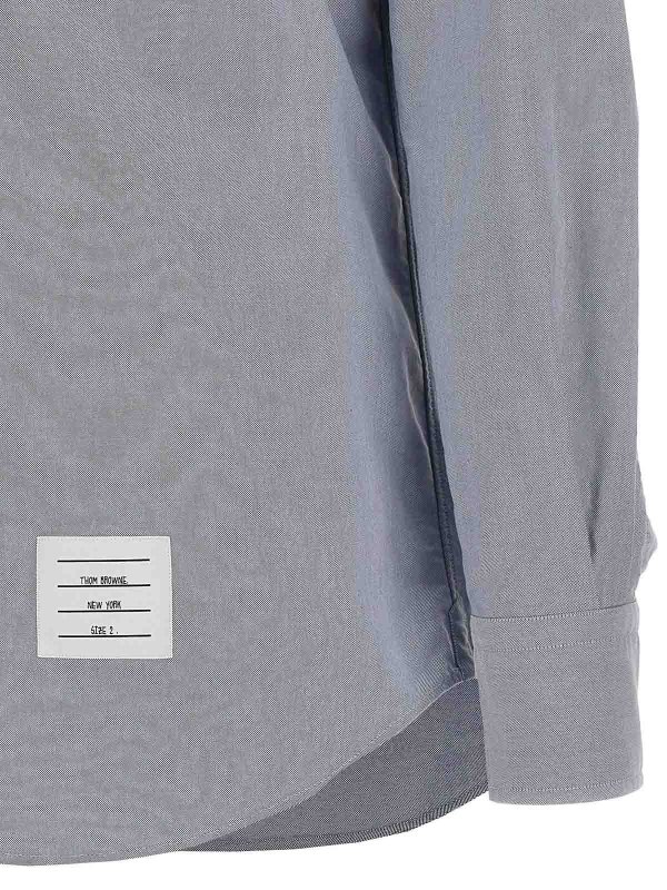 Cotton shirt shop online: THOM BROWNE