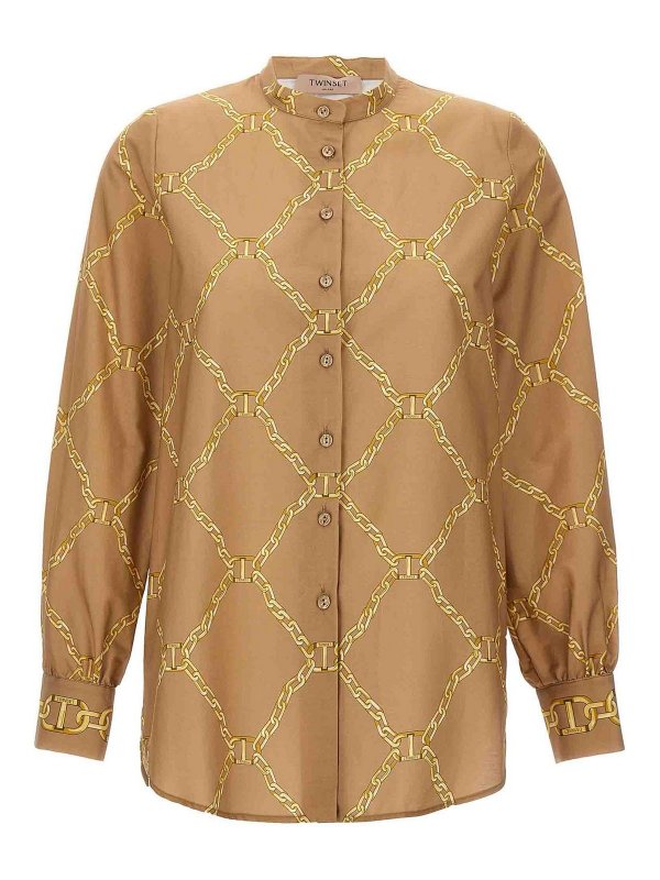 TWINSET: shirts - Print Shirt