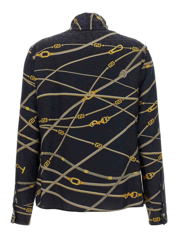 VERSACE: Blusen online - Bluse - Blau