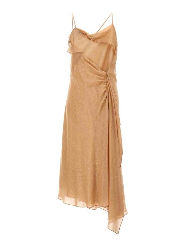 VICTORIA BECKHAM: knee length dresses online - Bias Cami Slip Dress