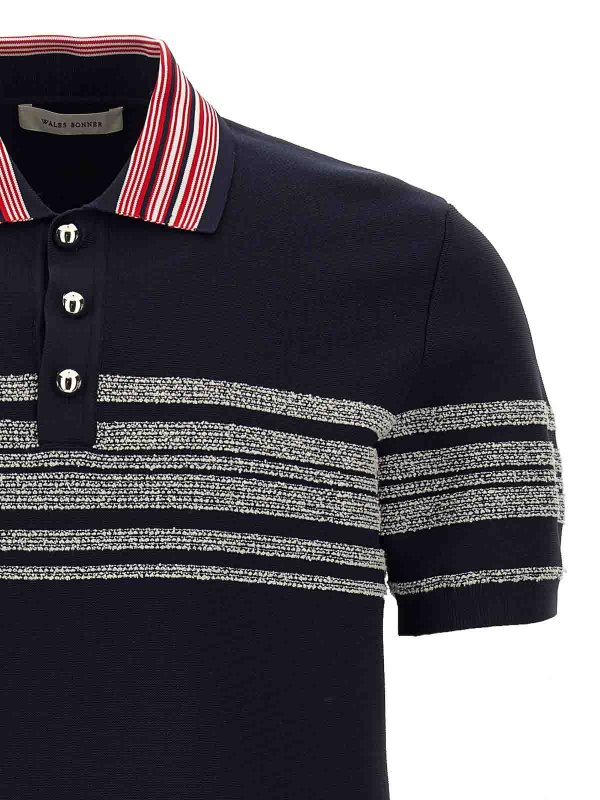 The Best Shops WALES BONNER: polo shirts - Dawn Polo Shirt