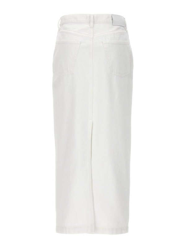 WARDROBE.NYC: ニーレングススカート＆ミディ丈 online - 膝丈/ミディスカート - 白