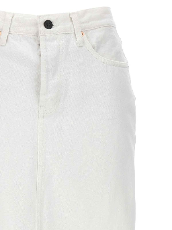 The Best Shops WARDROBE.NYC: ニーレングススカート＆ミディ丈 - 膝丈/ミディスカート - 白