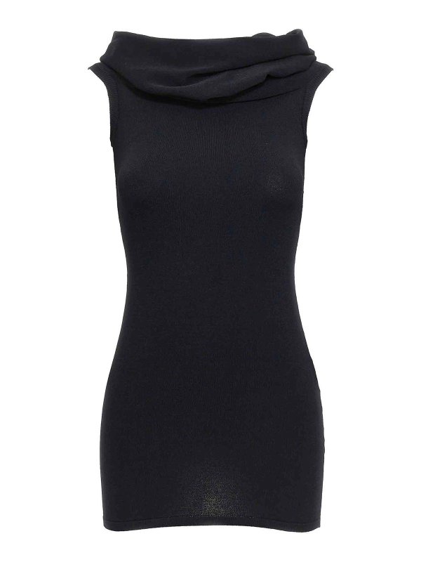 WARDROBE.NYC: ショートドレス - ショートドレス - 黒