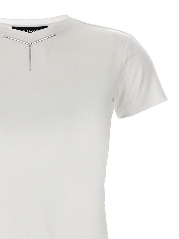 The Best Shops Y/PROJECT: T-shirts - T-Shirt - Weiß