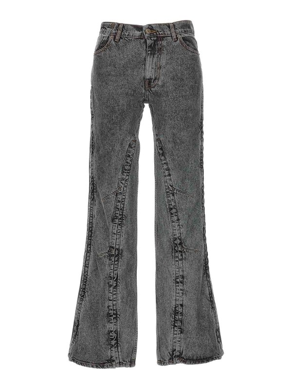 Y/PROJECT: Jeans boot-cut online - Jeans Boot-Cut - Negro