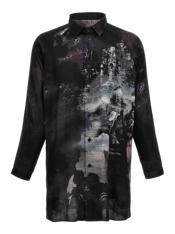 YOHJI YAMAMOTO: シャツ - シャツ - 黒
