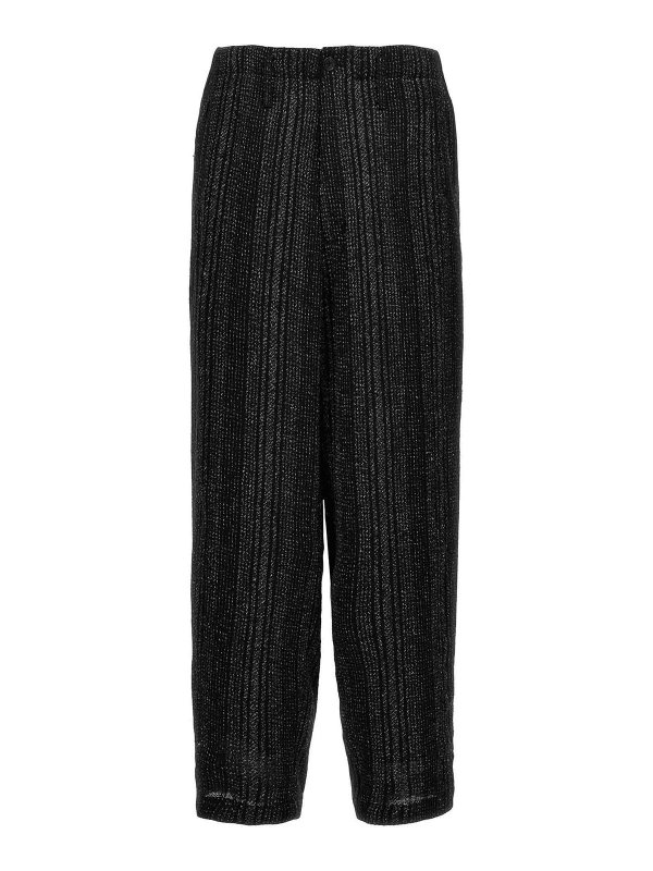 YOHJI YAMAMOTO: pantaloni casual - Pantaloni larghi