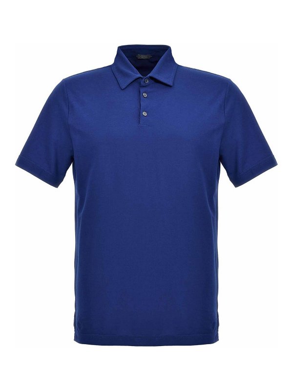ZANONE: polo shirts - Ice Cotton Polo Shirt