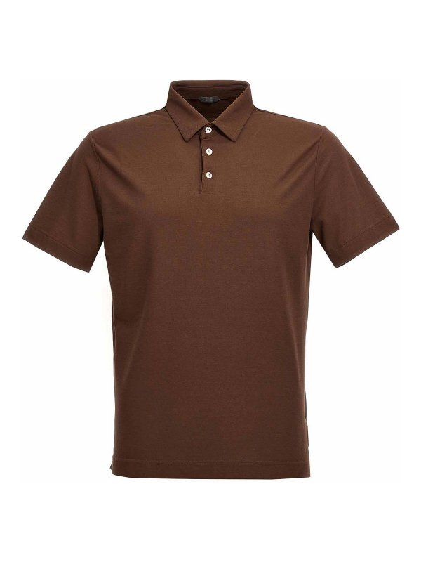 ZANONE: polo shirts - Ice Cotton Polo Shirt