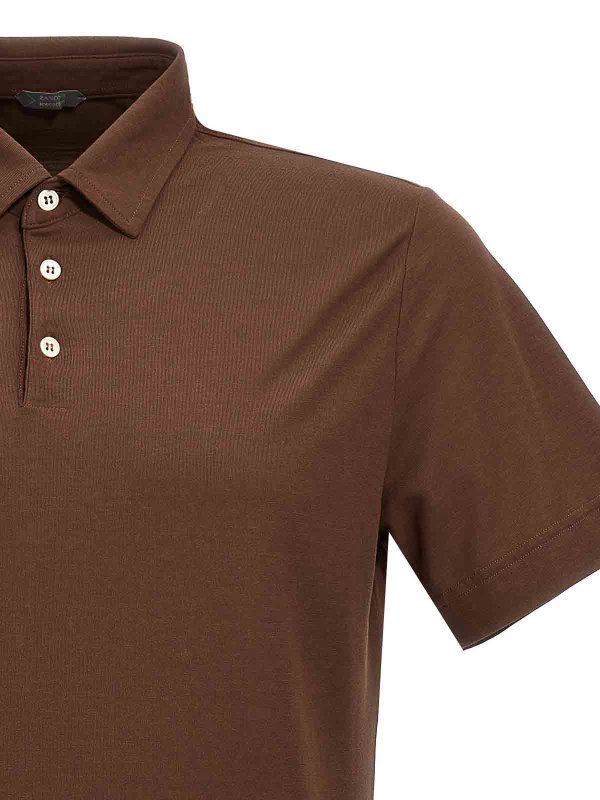 The Best Shops ZANONE: polo shirts - Ice Cotton Polo Shirt