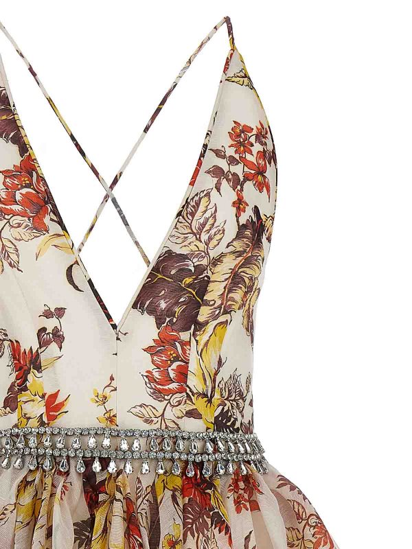 The Best Shops ZIMMERMANN: ニーレングスドレス - 膝丈ドレス - マルチカラー