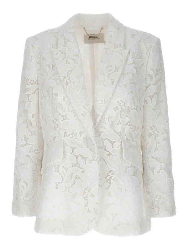 ZIMMERMANN: Blazer - Blazer - Blanco