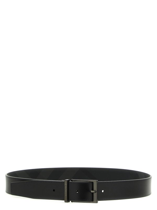BURBERRY: belts online - Check Belt
