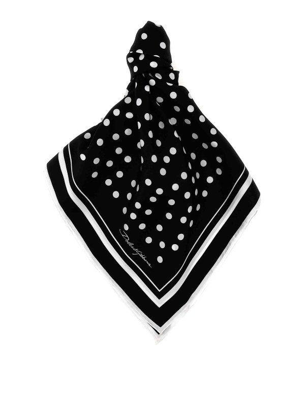 DOLCE & GABBANA: Schals - Schal - Weiß