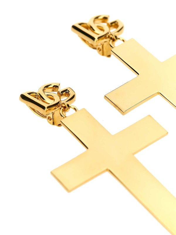 The Best Shops DOLCE & GABBANA: Earrings - Cross Earrings