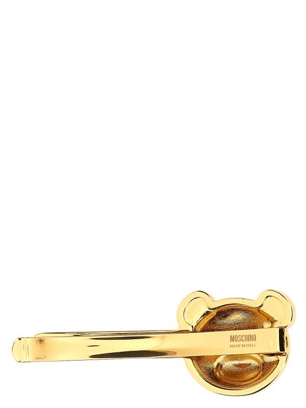 MOSCHINO: ヘアーアクセサリー online - テディベアのヘアピンゴールド