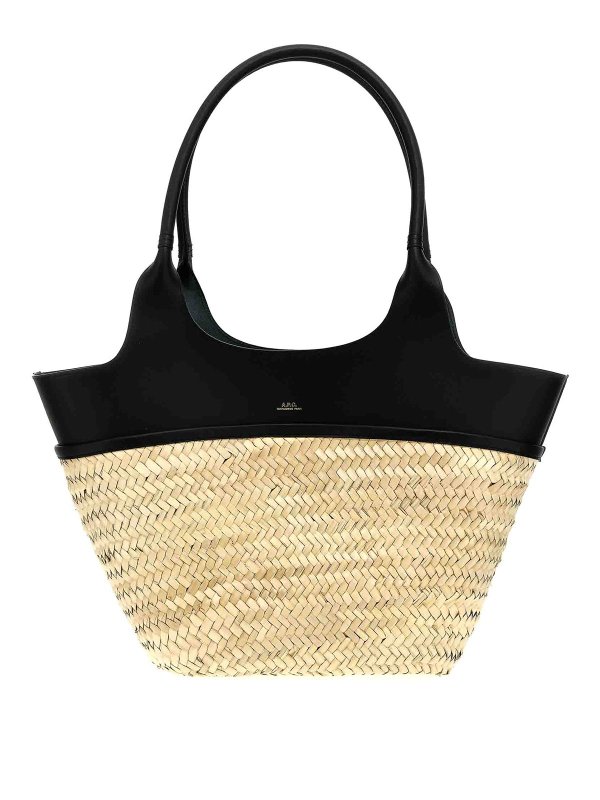 A.P.C.: Sacs à main - Sac Cabas - Noir