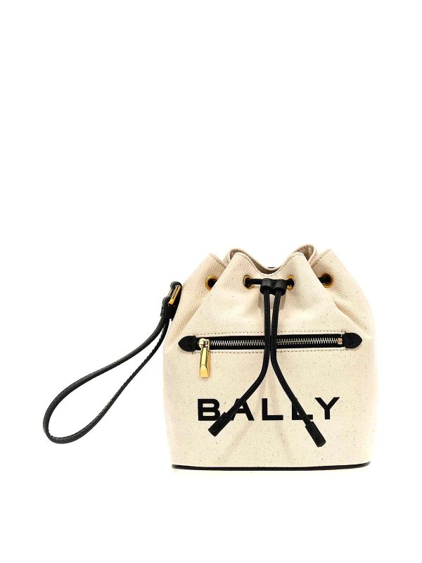 BALLY: Bucket bags - Bar Mini Bucket Bag