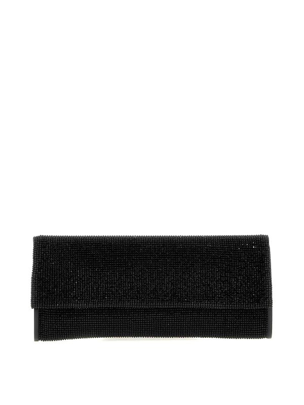 BENEDETTA BRUZZICHES: クラッチバッグ - クラッチバッグ - 黒