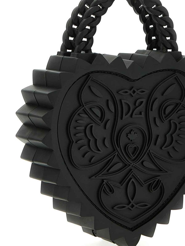 The Best Shops DSQUARED2: Clutch - Pochette - Noir