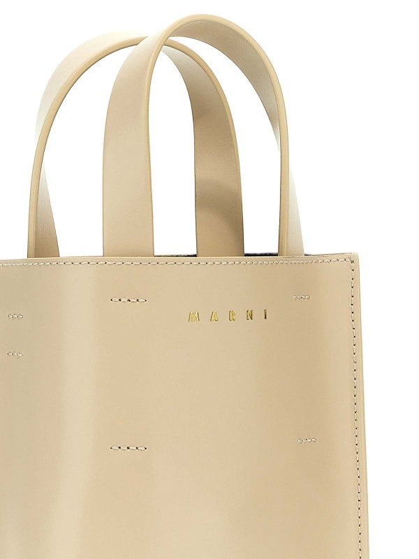 The Best Shops Marni: Handtaschen - Shopper - Beige