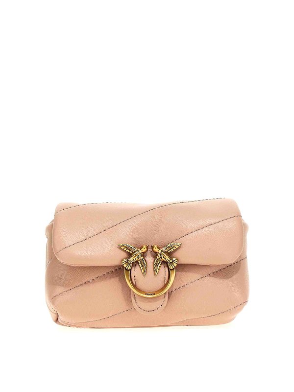 Pinko: クロスボディバッグ - クロスボディバッグ - ヌードカラー