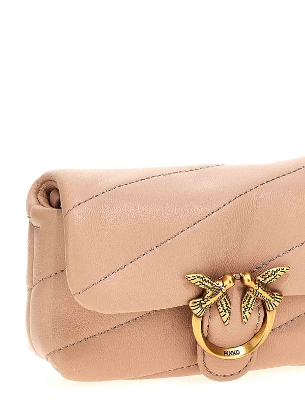 The Best Shops Pinko: クロスボディバッグ - クロスボディバッグ - ヌードカラー