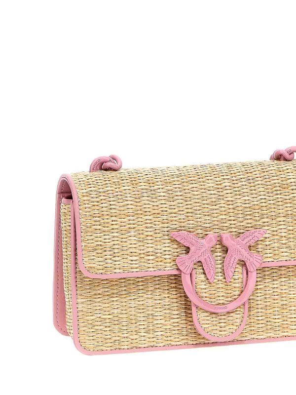 The Best Shops Pinko: クロスボディバッグ - クロスボディバッグ - ヌードカラー