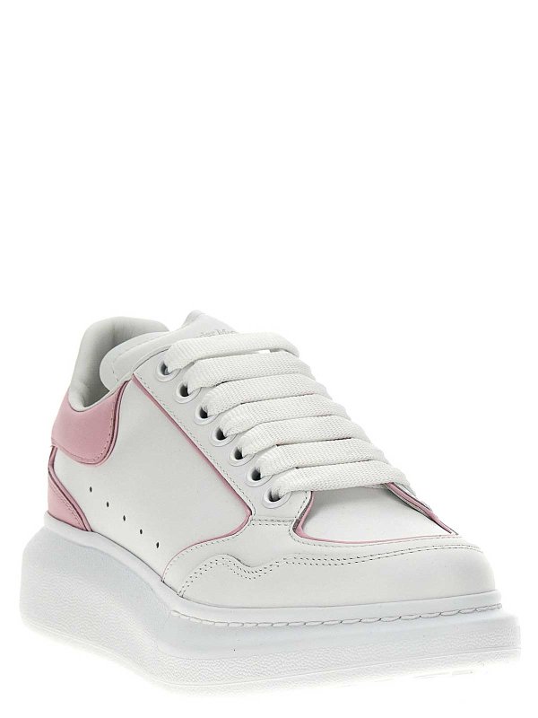 ALEXANDER MCQUEEN: Zapatillas online - Zapatillas - Color Carne Y Neutral