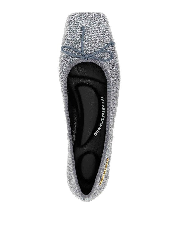 フラットシューズ - ライトブルー shop online: ALEXANDER WANG