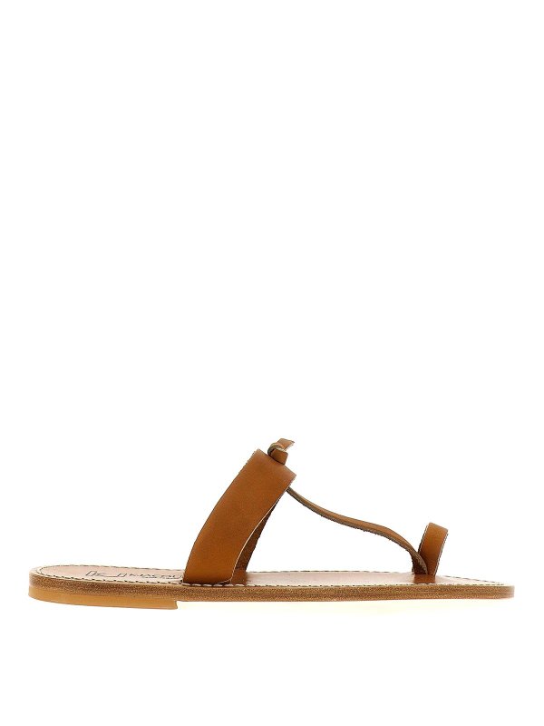 K JACQUES ST TROPEZ: Sandalen - Sandalen - Braun