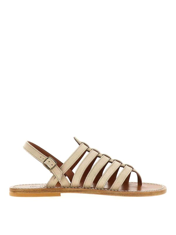 K JACQUES ST TROPEZ: サンダル - サンダル - ベージュ