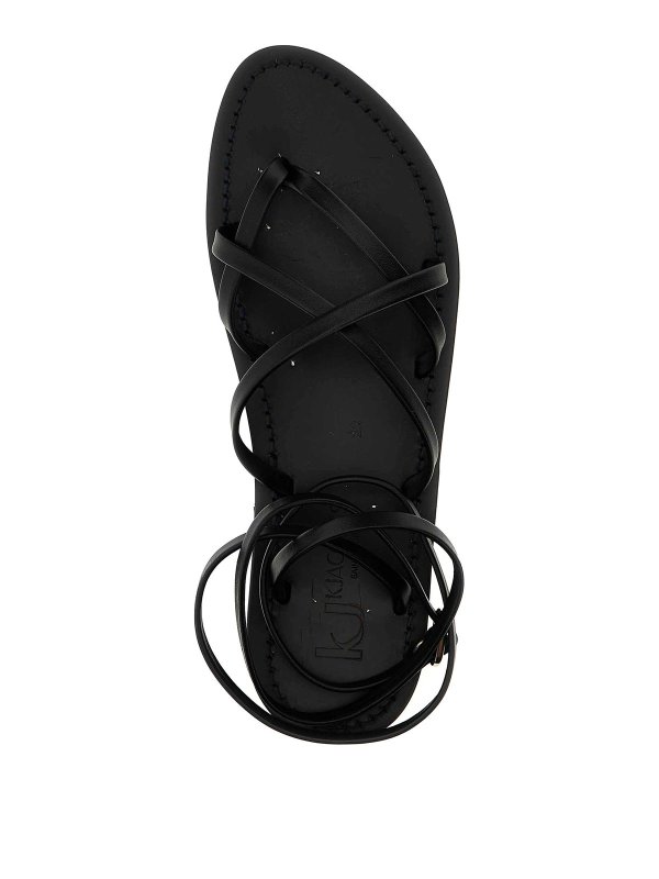 Sandales - Noir shop online: K JACQUES ST TROPEZ