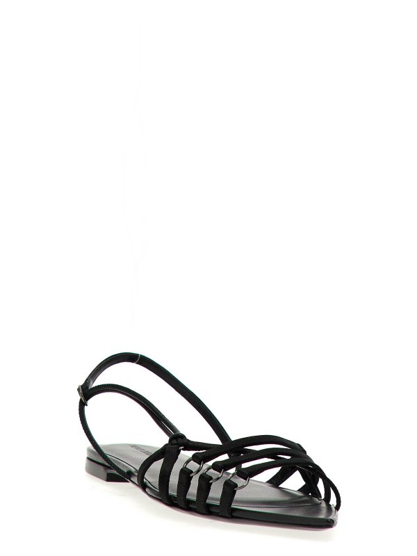 NENSI DOJAKA: sandali online - Sandali in pelle satinata