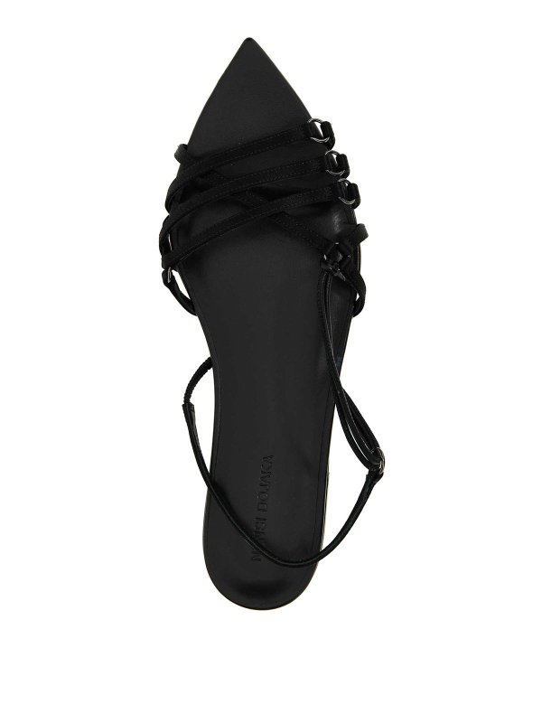 Sandali in pelle satinata shop online: NENSI DOJAKA