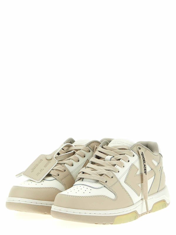 OFF-WHITE: Chaussures de sport online - Baskets - Beige