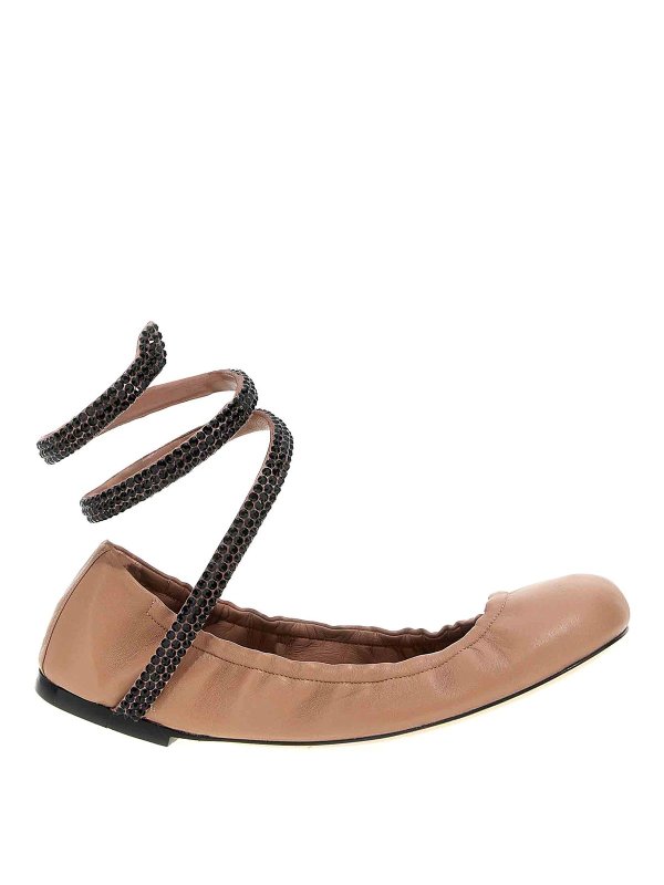 RENE CAOVILLA: flat shoes - Cleo Ballet Flats