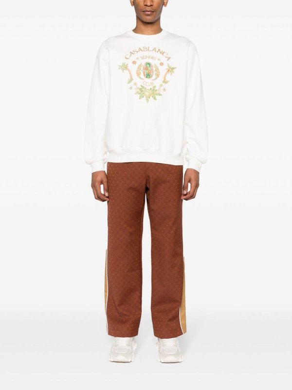 CASABLANCA buy online Logo Organic Cotton Sweatshirt