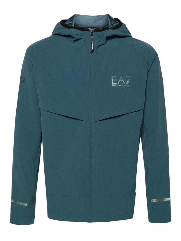 EA7 Emporio Armani: カジュアルジャケット - カジュアルジャケット - 緑